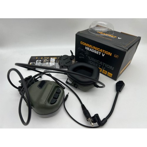 "COMMUNICATION HEADSET V" Активные тактические наушники для стрельбы в Нижнекамске
