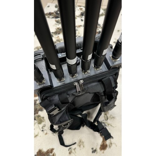 Рюкзак Гарпия CKJ-1704-Mobile подавитель дронов в Нижнекамске 6 каналов 300W