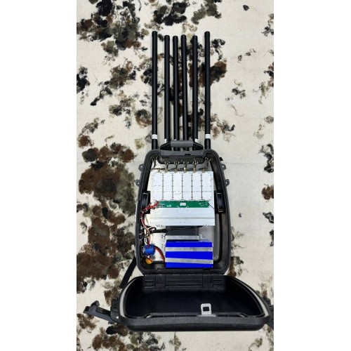 Рюкзак Гарпия CKJ-1704-Mobile подавитель дронов в Нижнекамске 6 каналов 300W